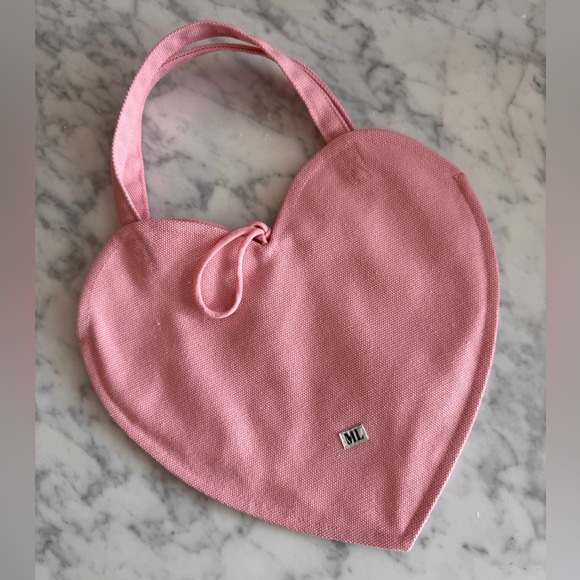Mr. Larkin Handbags - NEW ML MR LARKIN Heart Bag Ballet Pink OS